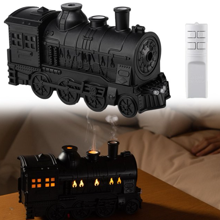 Home Spray Fragrance - 300ML Küçük Tren Şeklinde Sessiz Ultrasonik