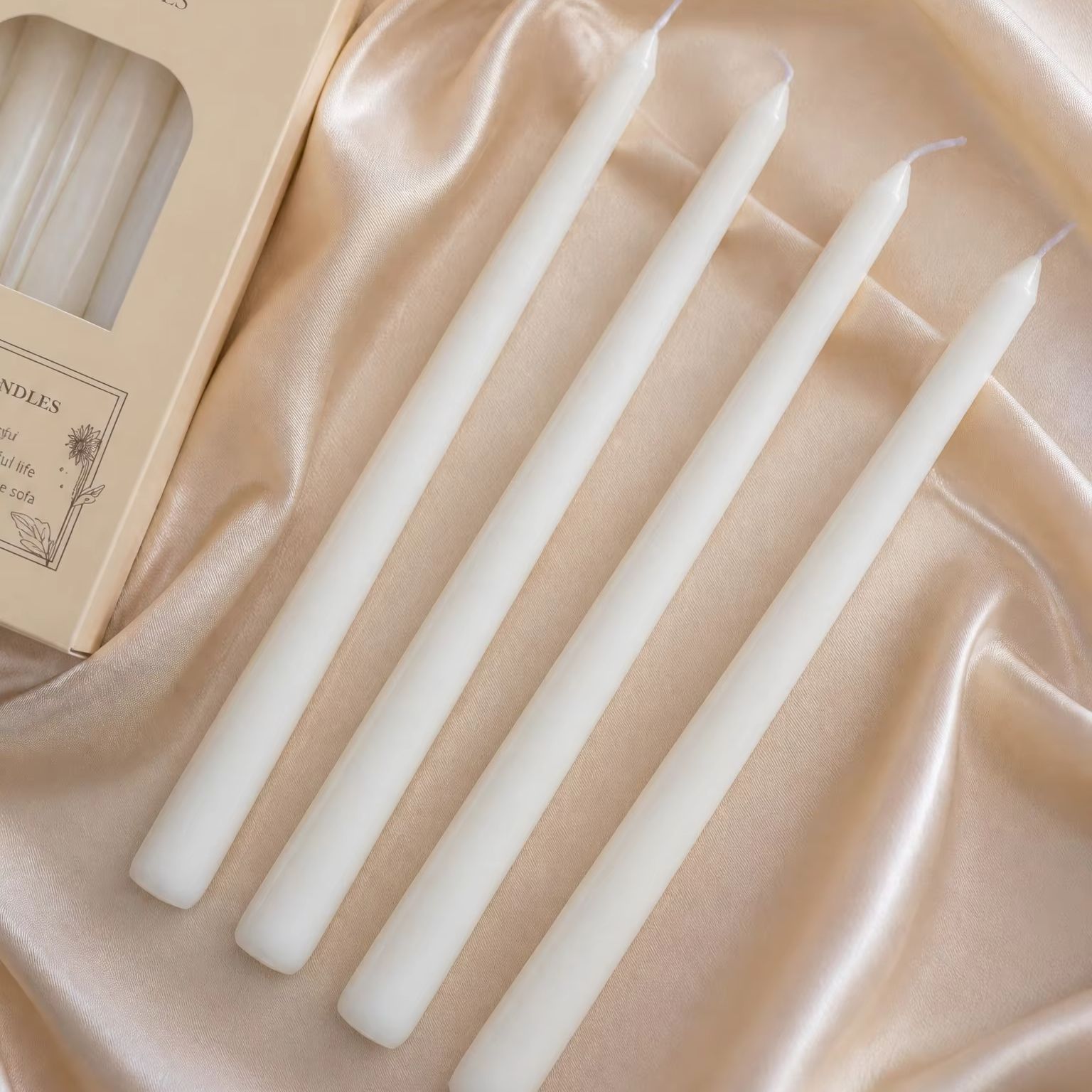 Home Fragrance No 4 - 4 Parça Dikey Çizgili Uzun Çubuk
