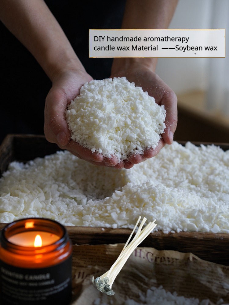 Soy Wax Flake - 2lb (1kg) doğal soya balmumu 100%