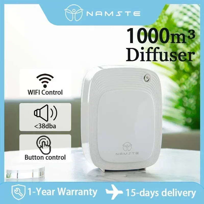 Home Fragrance Diffuser Oil - Namaste 1000m³ Aroma Difüzör Makinesi 200ML
