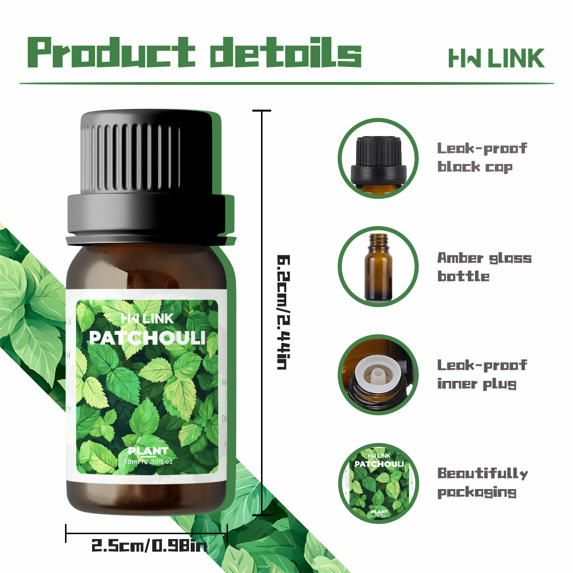 10ml Paçuli Esansiyel Yağı, Ev - Home Fragrance Diffuser Oil incelemesi ve fiyatı