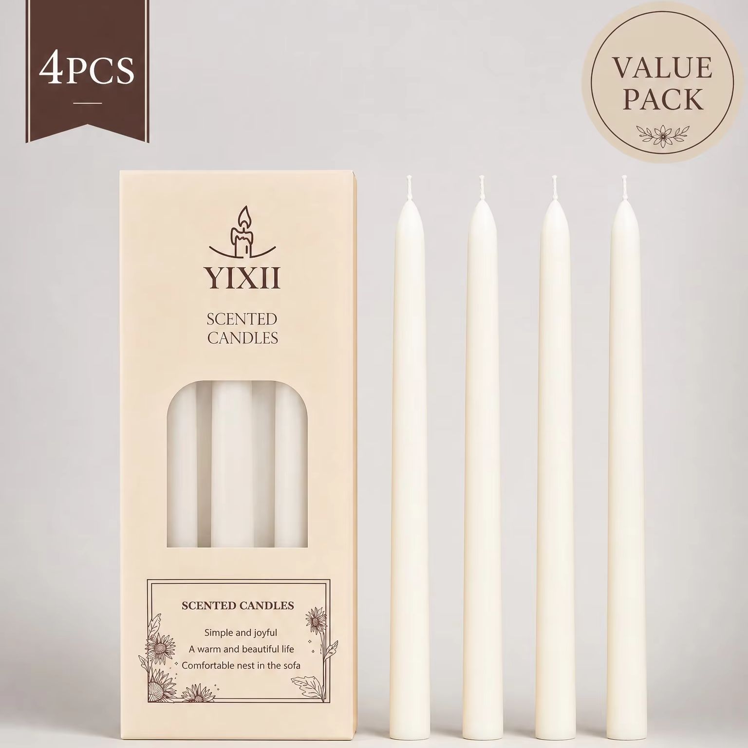 4 Parça Dikey Çizgili Uzun Çub - Home Fragrance No 4 incelemesi ve fiyatı