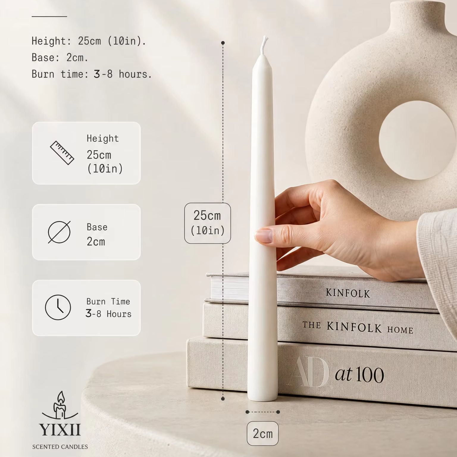 4 Parça Dikey Çizgili Uzun Çub - Home Fragrance No 4 incelemesi ve fiyatı