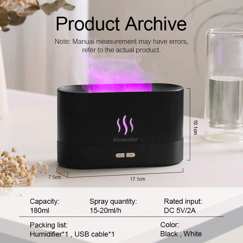 USB Masaüstü Alev Aromalı Difü - Home Fragrance Diffuser Oil incelemesi ve fiyatı
